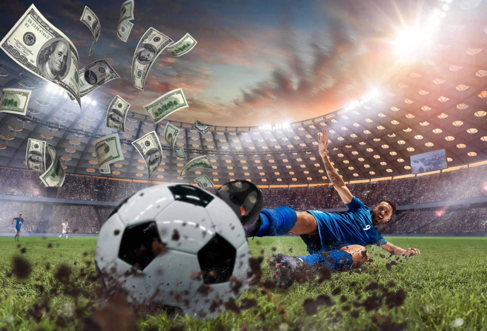 Tampilan olahraga untuk memilih pertandingan di MARI777