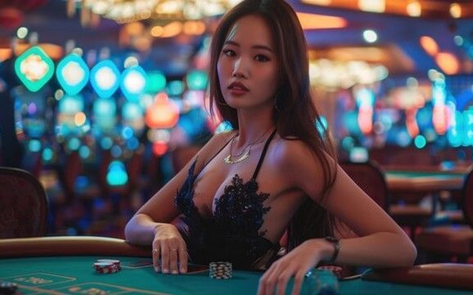 Tampilan suasana kasino live MARI777